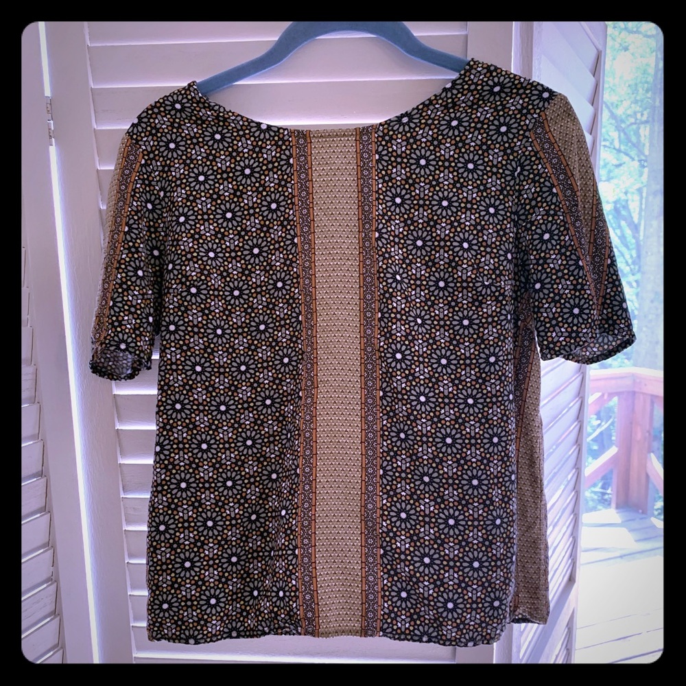 Crop top blouse forever 21